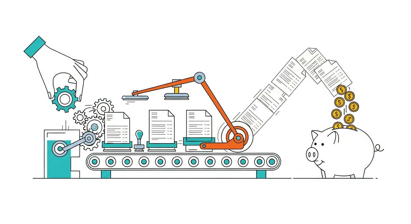 Illustration about recurring invoices how to set them up